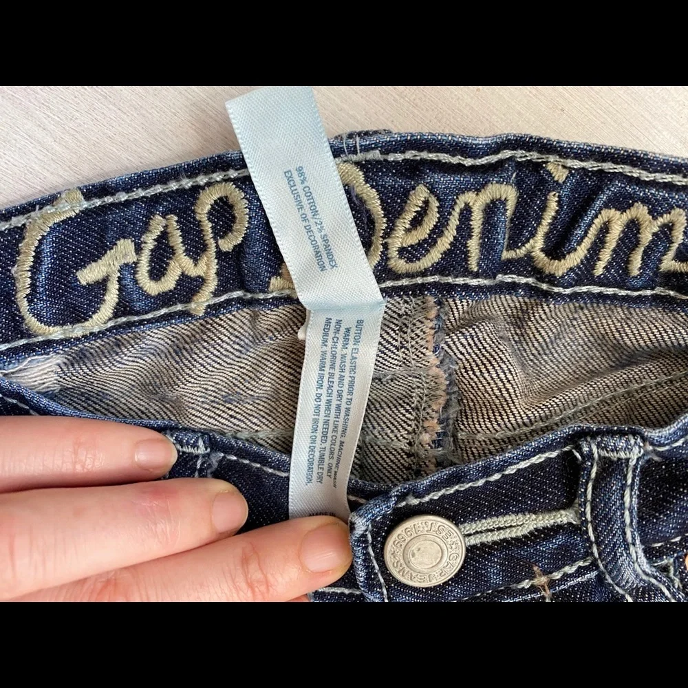 GAP distressed jeans